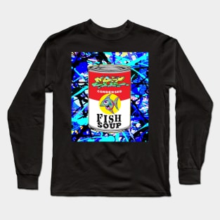 pop art fish soup 77 Long Sleeve T-Shirt